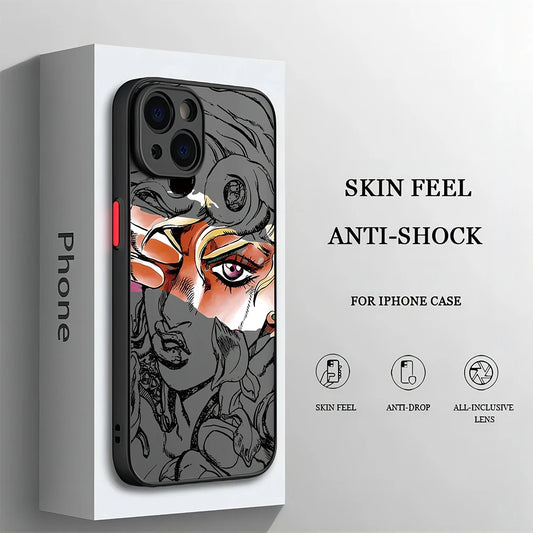 JoJo’s Bizarre Adventure  - Giorno Giovanna iPhone Case