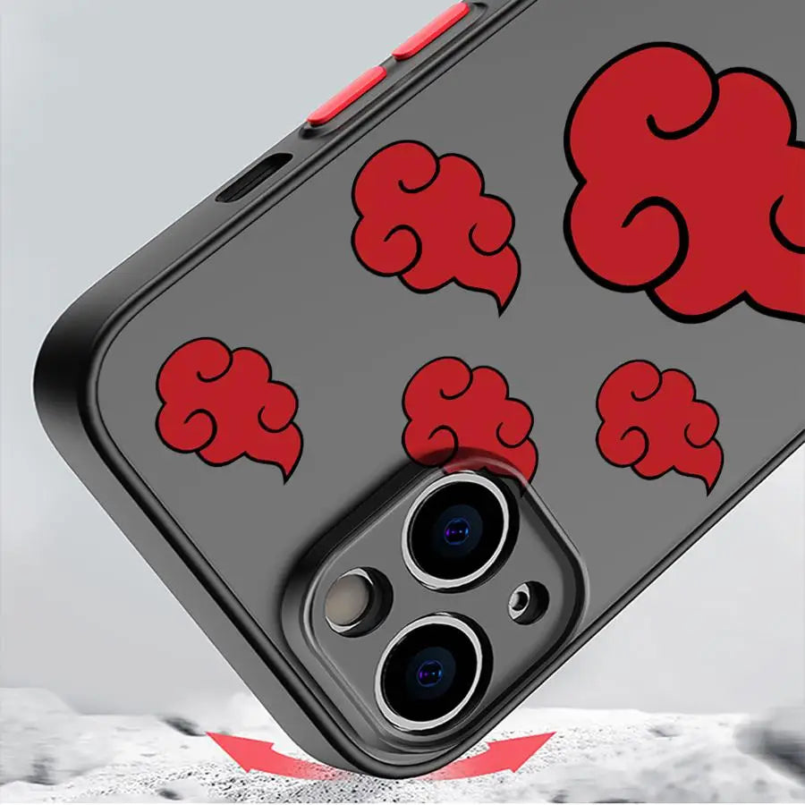 Akatsuki Red Cloud iPhone Case