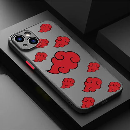 Akatsuki Red Cloud iPhone Case